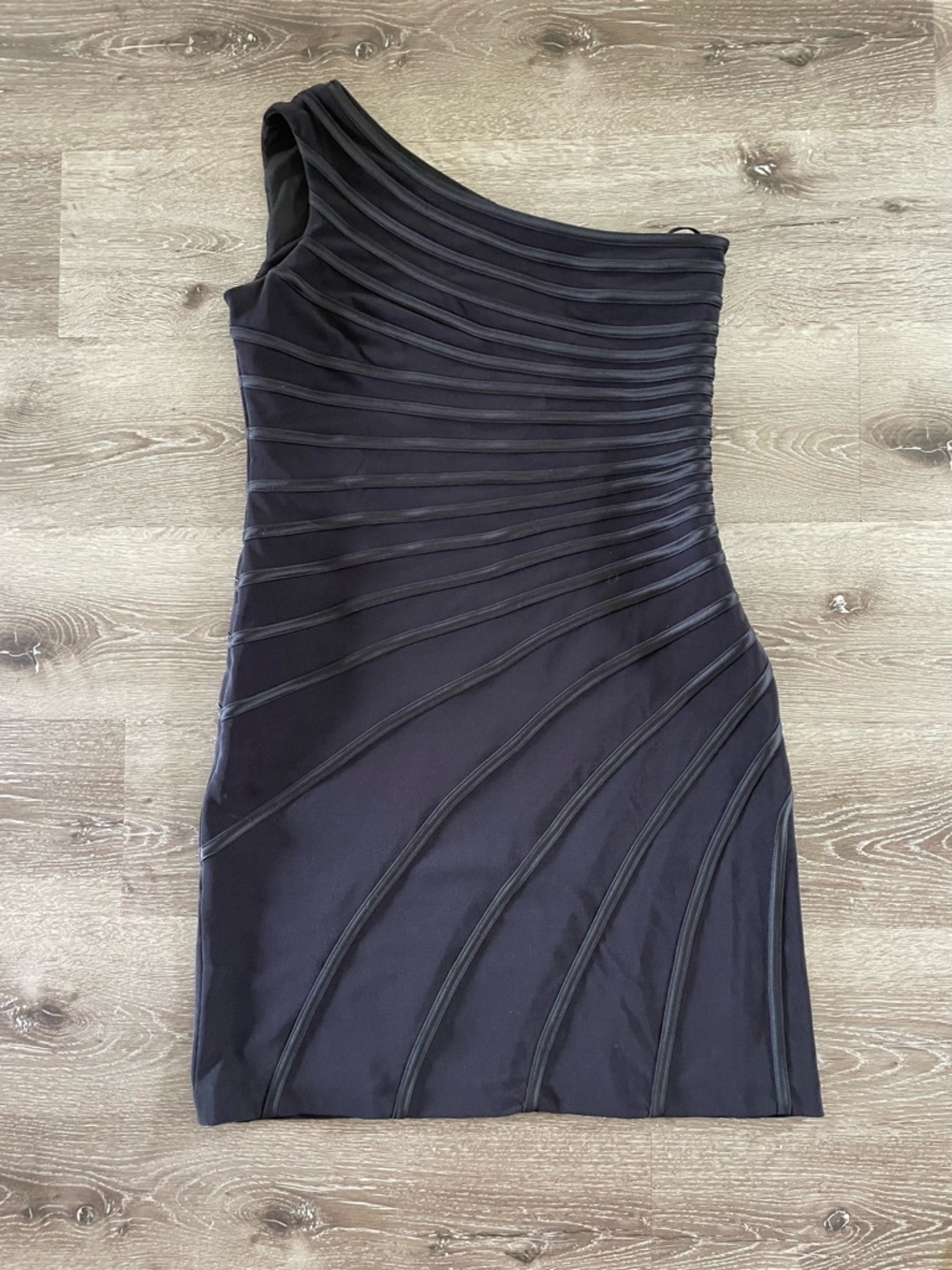 Cartise women's size 12 One-Shoulder Black Bodycon sheath Dress sexy formal
